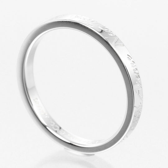 TIFFANY&Co. Ring Silver925 Silver Notes Women Used Authentic