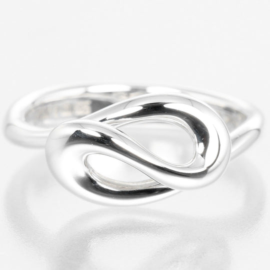 TIFFANY&Co. Ring Silver925 Silver Open wave Women Used Authentic