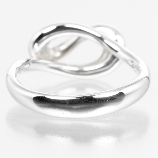 TIFFANY&Co. Ring Silver925 Silver Open wave Women Used Authentic