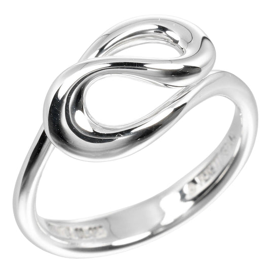 TIFFANY&Co. Ring Silver925 Silver Open wave Women Used Authentic