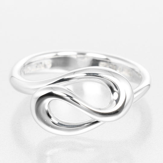 TIFFANY&Co. Ring Silver925 Silver Open wave Women Used Authentic