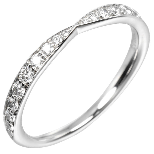 TIFFANY&Co. Ring Pt950Platinum, Diamond Silver harmony Women Used Authentic
