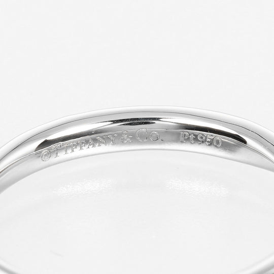 TIFFANY&Co. Ring Pt950Platinum, Diamond Silver harmony Women Used Authentic