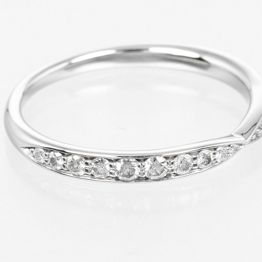 TIFFANY&Co. Ring Pt950Platinum, Diamond Silver harmony Women Used Authentic