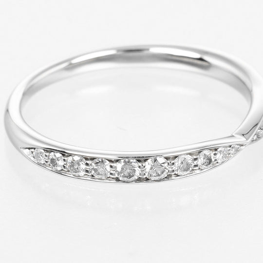 TIFFANY&Co. Ring Pt950Platinum, Diamond Silver harmony Women Used Authentic