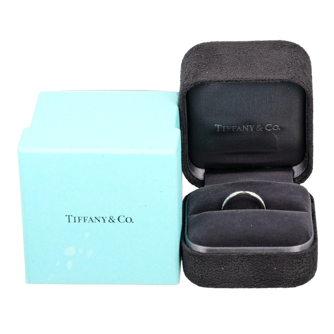 TIFFANY&Co. Ring Pt950Platinum, Diamond Silver harmony Women Used Authentic