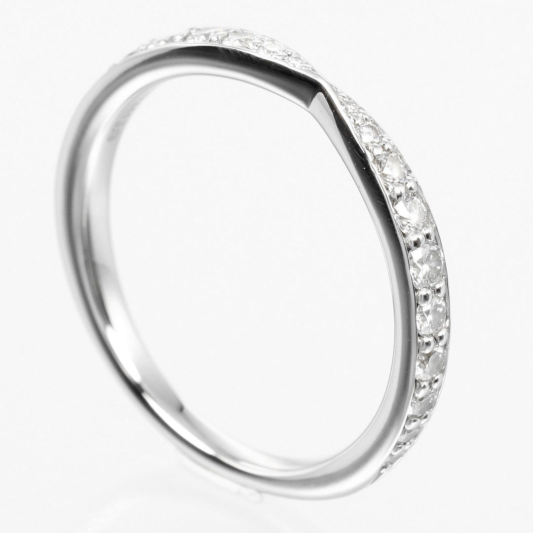 TIFFANY&Co. Ring Pt950Platinum, Diamond Silver harmony Women Used Authentic