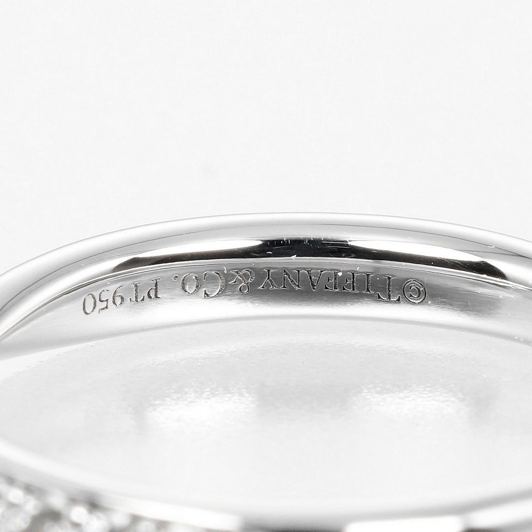TIFFANY&Co. Ring Pt950Platinum, Diamond Silver harmony Women Used Authentic