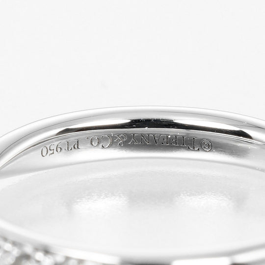 TIFFANY&Co. Ring Pt950Platinum, Diamond Silver harmony Women Used Authentic