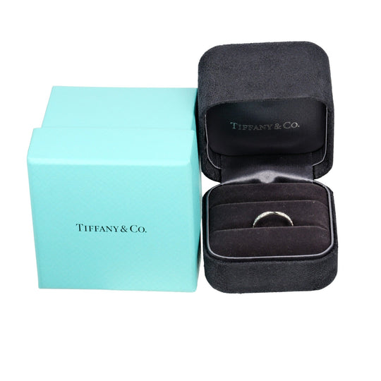 TIFFANY&Co. Ring Pt950Platinum, Diamond Silver harmony Women Used Authentic