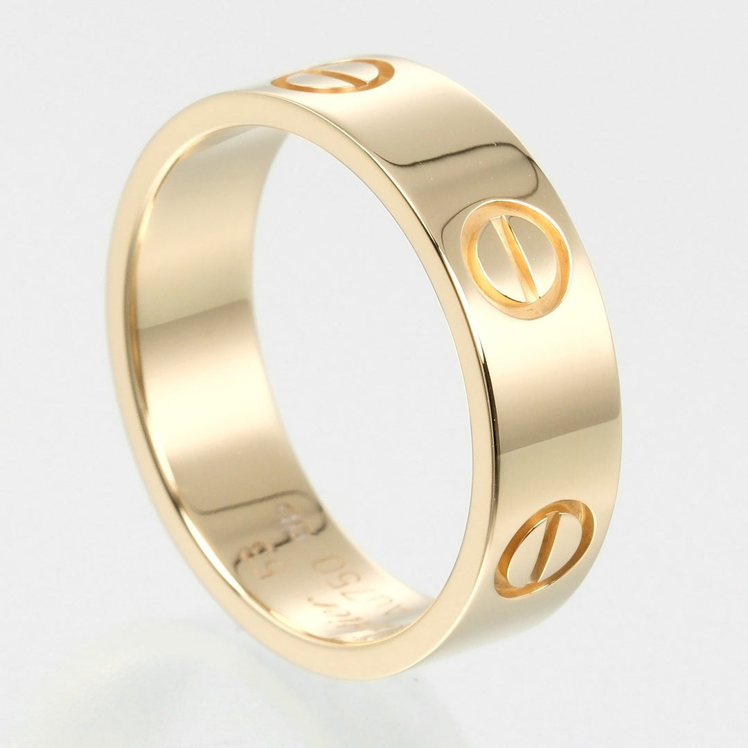 CARTIER Ring K18 yellow gold gold love Women 53 Used Authentic