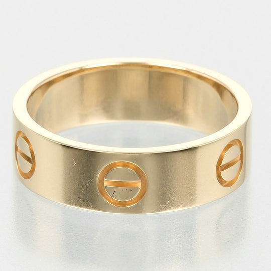 CARTIER Ring K18 yellow gold gold love Women 53 Used Authentic