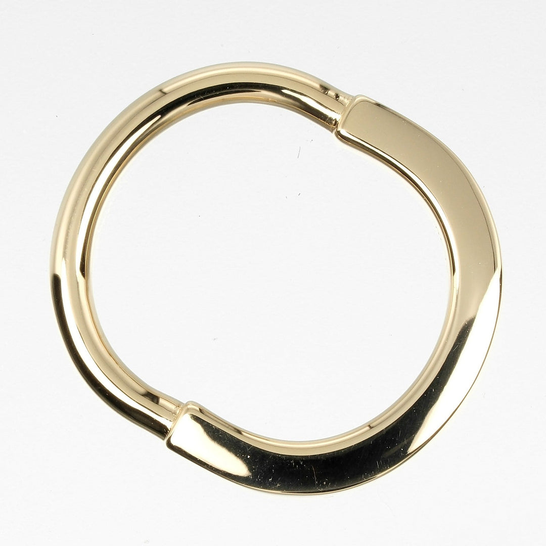 TIFFANY&Co. Ring K18 yellow gold gold Lock Women Used Authentic