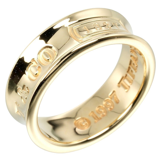 TIFFANY&Co. Ring K18 yellow gold gold 1837 Women Used Authentic