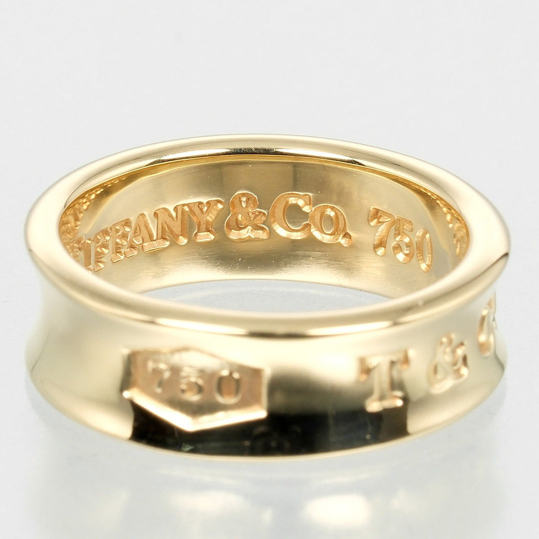 TIFFANY&Co. Ring K18 yellow gold gold 1837 Women Used Authentic