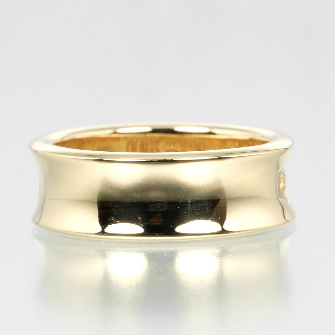 TIFFANY&Co. Ring K18 yellow gold gold 1837 Women Used Authentic