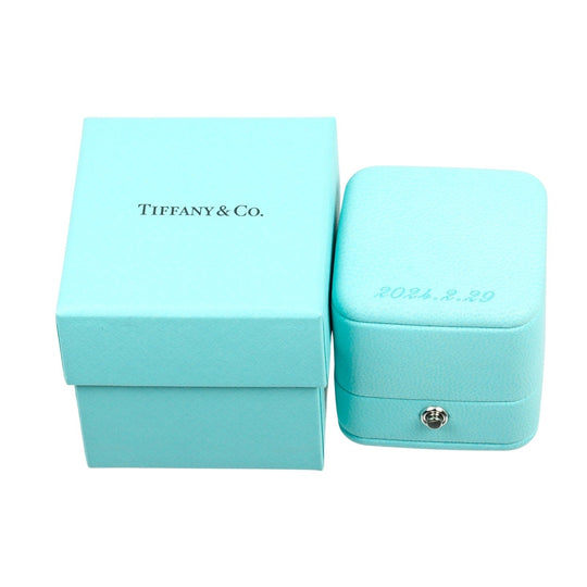 TIFFANY&Co. Ring K18 Yellow Gold, Diamond gold T wire Women Used Authentic