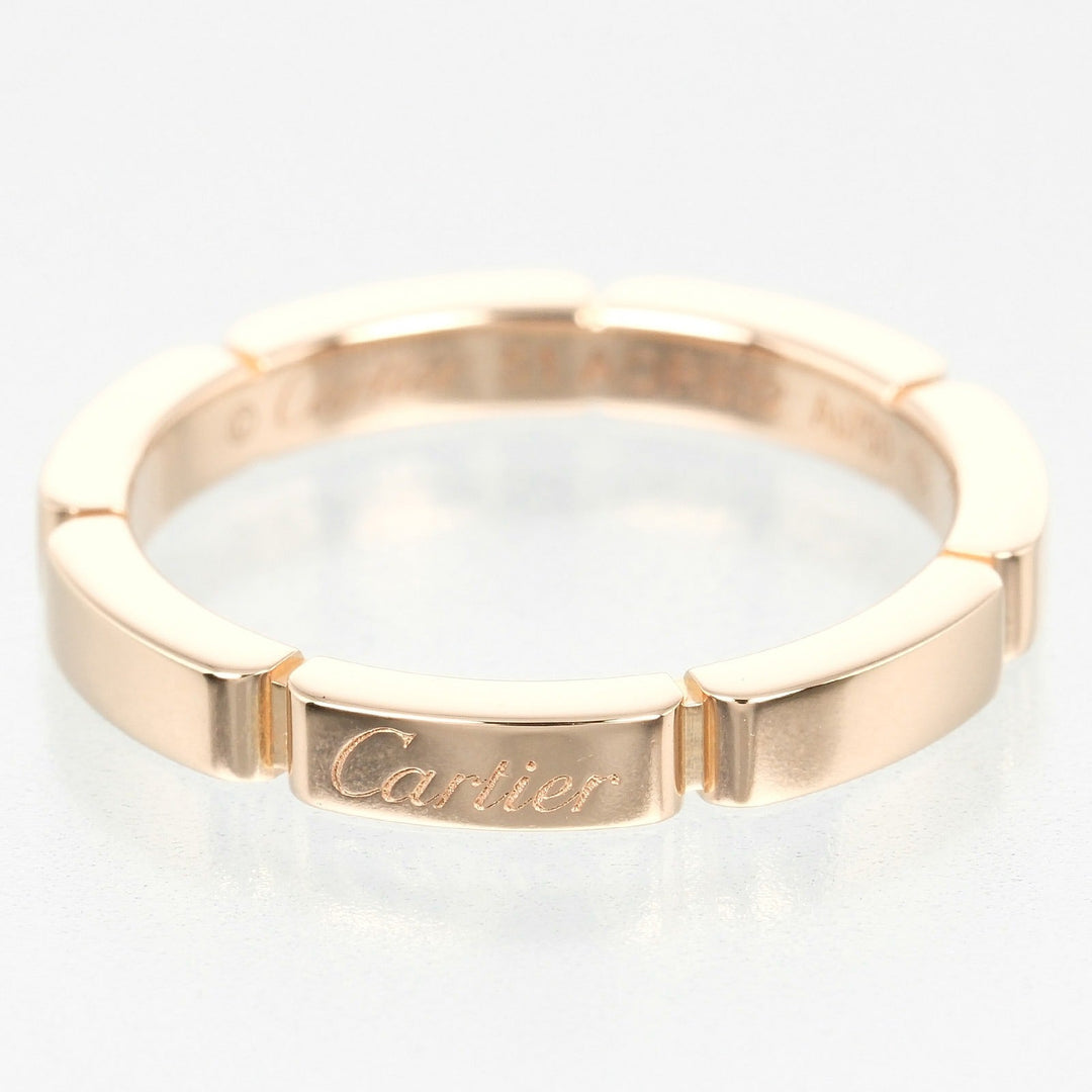CARTIER Ring K18 Pink Gold gold Maiyon PANTHERE Women 51 Used Authentic