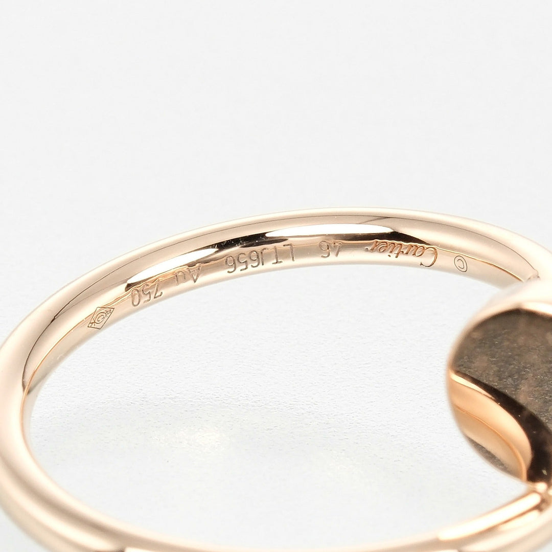 CARTIER Ring K18 Pink Gold gold Just Uncle SM Women 46 Used Authentic