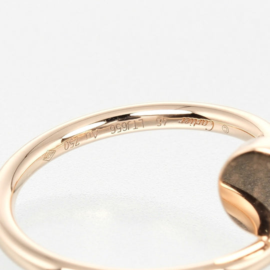 CARTIER Ring K18 Pink Gold gold Just Uncle SM Women 46 Used Authentic