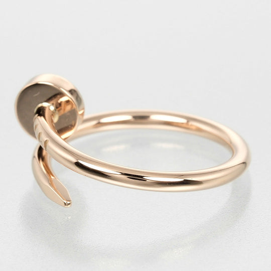 CARTIER Ring K18 Pink Gold gold Just Uncle SM Women 46 Used Authentic