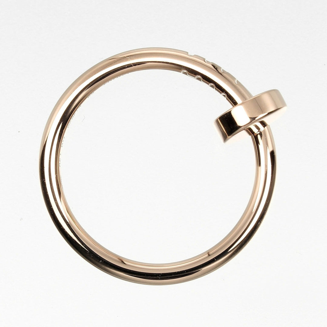 CARTIER Ring K18 Pink Gold gold Just Uncle SM Women 46 Used Authentic