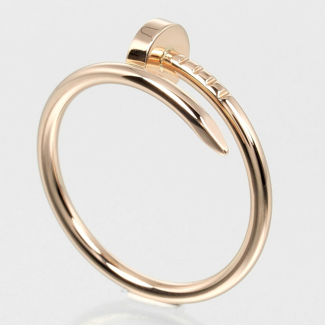 CARTIER Ring K18 Pink Gold gold Just Uncle SM Women 54 Used Authentic