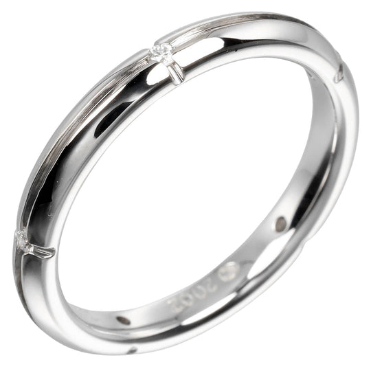 TIFFANY&Co. Ring K18 White Gold, Diamond gold Storymerica Women Used Authentic