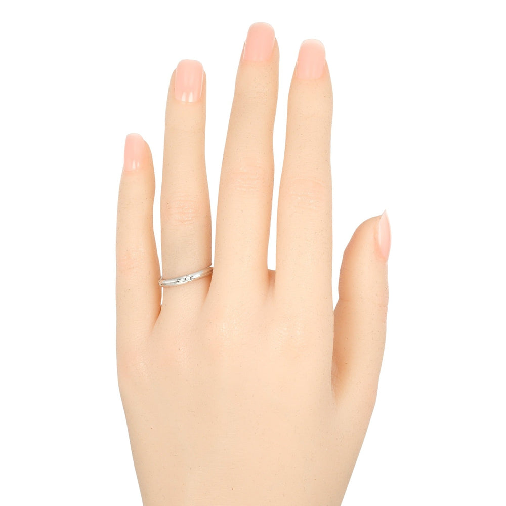 TIFFANY&Co. Ring K18 White Gold, Diamond gold Storymerica Women Used Authentic