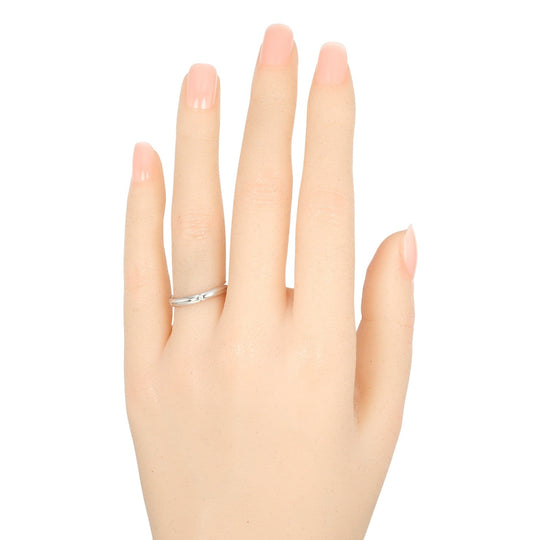 TIFFANY&Co. Ring K18 White Gold, Diamond gold Storymerica Women Used Authentic