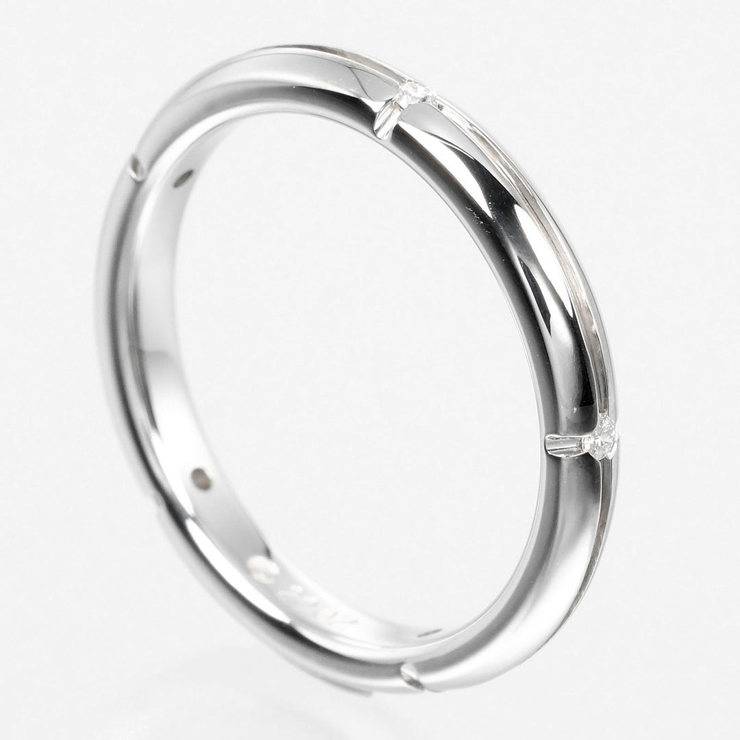 TIFFANY&Co. Ring K18 White Gold, Diamond gold Storymerica Women Used Authentic