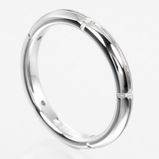 TIFFANY&Co. Ring K18 White Gold, Diamond gold Storymerica Women Used Authentic