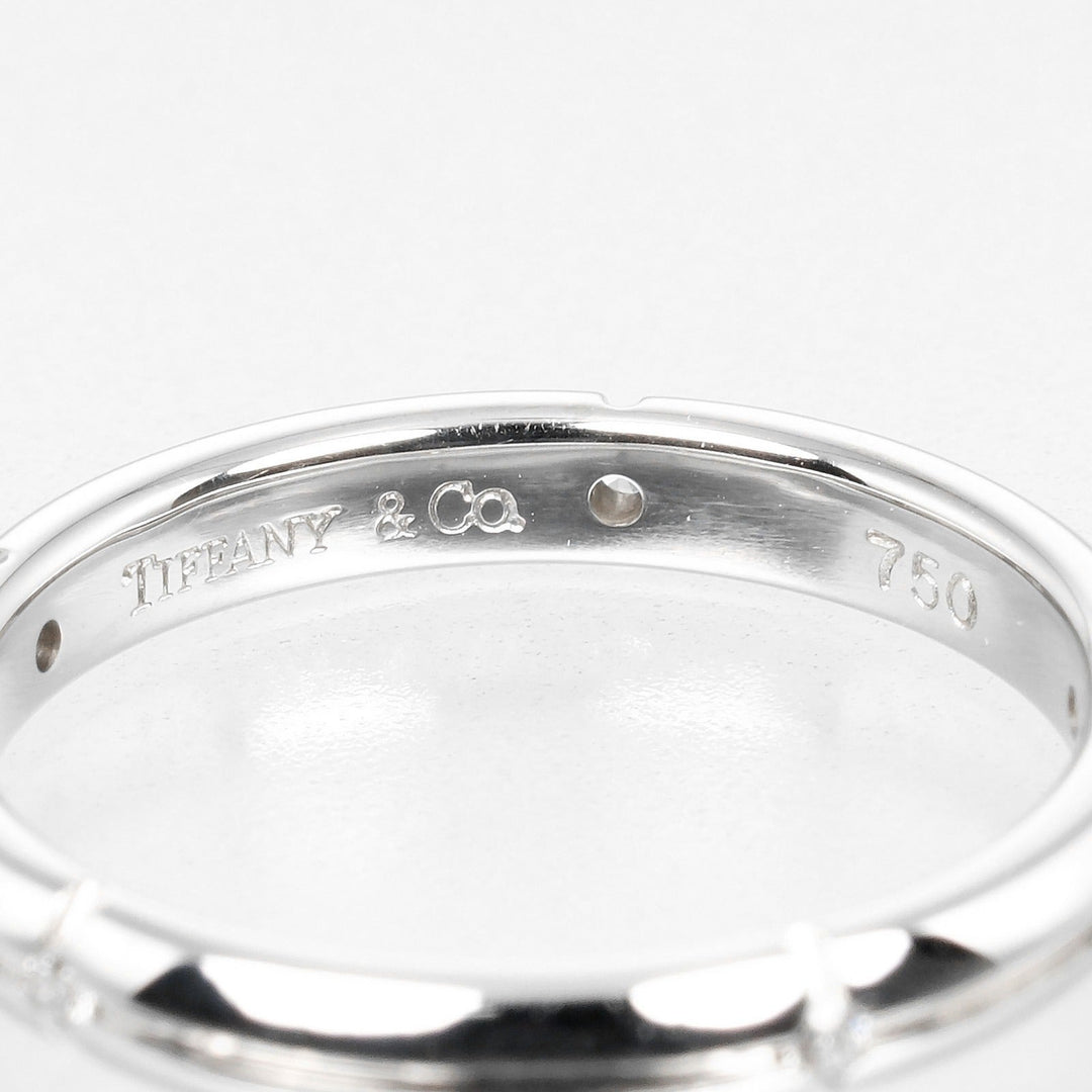 TIFFANY&Co. Ring K18 White Gold, Diamond gold Storymerica Women Used Authentic
