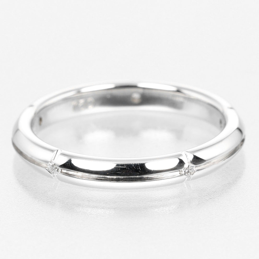 TIFFANY&Co. Ring K18 White Gold, Diamond gold Storymerica Women Used Authentic