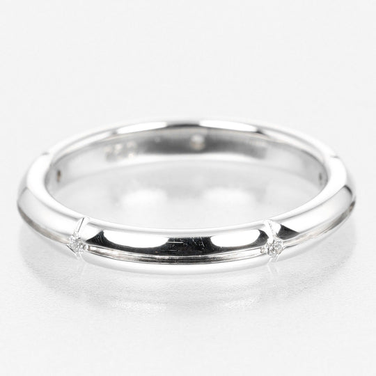 TIFFANY&Co. Ring K18 White Gold, Diamond gold Storymerica Women Used Authentic