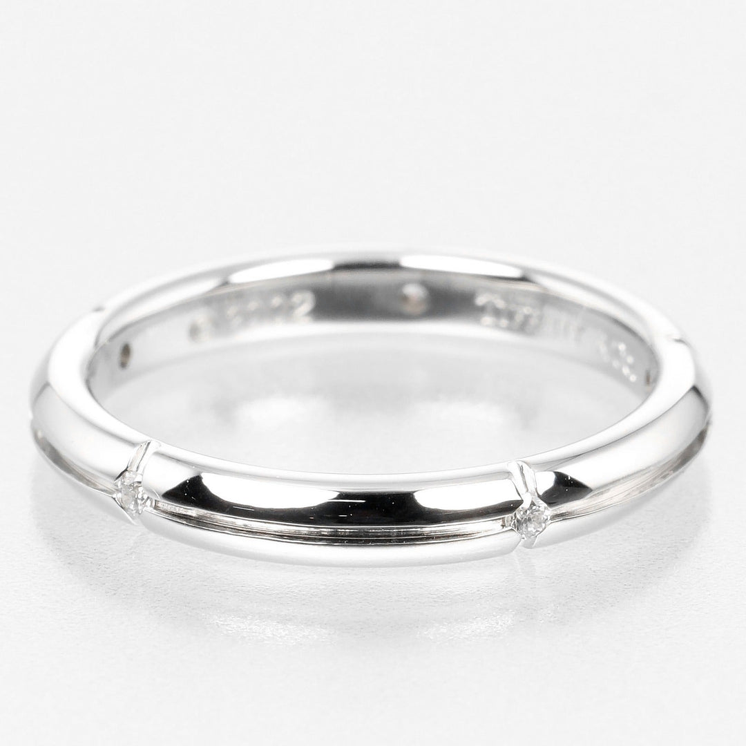 TIFFANY&Co. Ring K18 White Gold, Diamond gold Storymerica Women Used Authentic