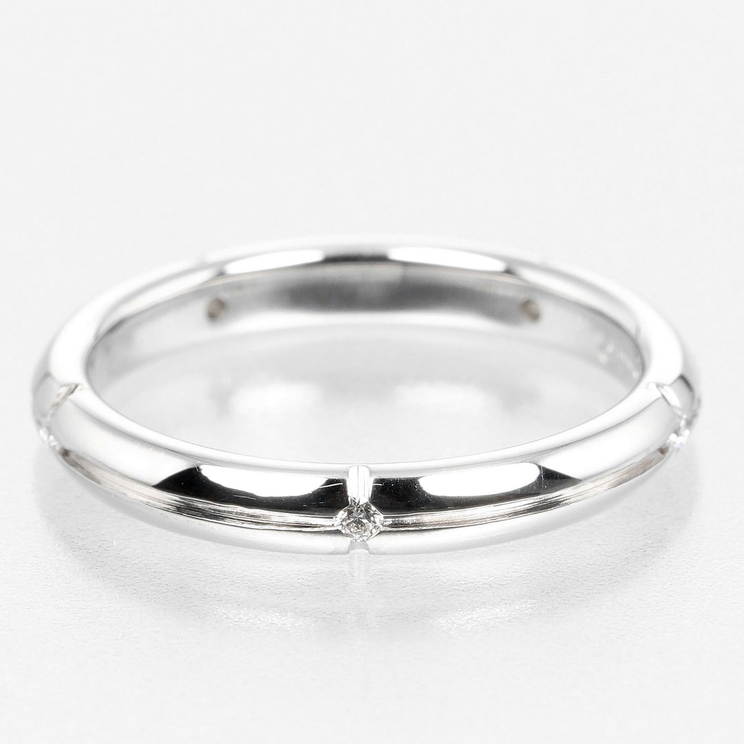 TIFFANY&Co. Ring K18 White Gold, Diamond gold Storymerica Women Used Authentic