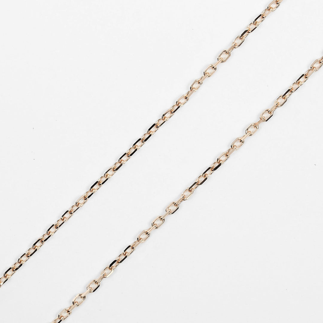 CARTIER Necklace K18 Gold (YGxPGxWG), Diamond, Three Color gold Trinity Women Used Authentic