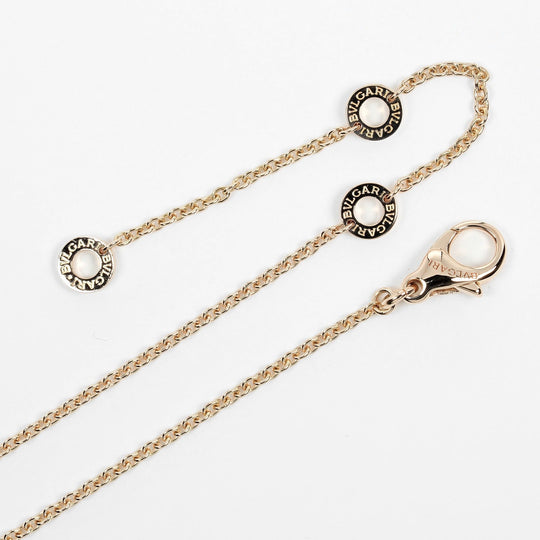 BVLGARI Necklace K18 gold (YGxPGxWG), three-color gold B.zero1 Perfect Mistake Women Used Authentic
