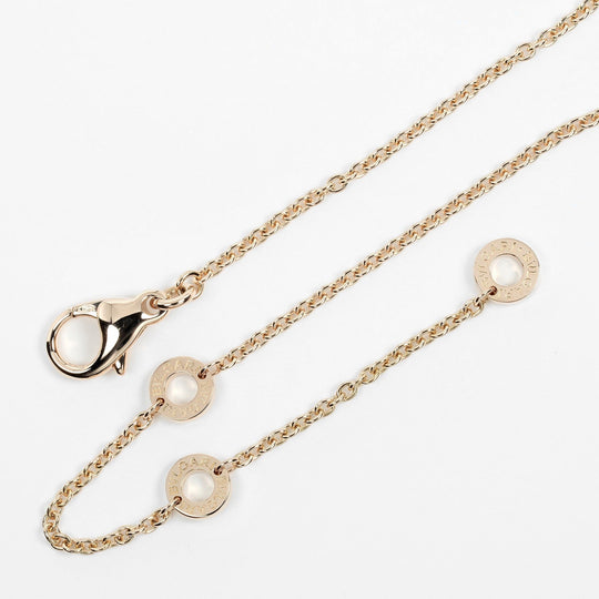 BVLGARI Necklace K18 gold (YGxPGxWG), three-color gold B.zero1 Perfect Mistake Women Used Authentic