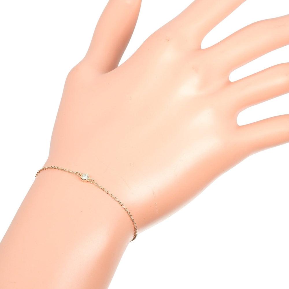 TIFFANY&Co. bracelet K18 pink gold, diamond gold Circumference of Wrist7.5" By the yard Women Used Authentic