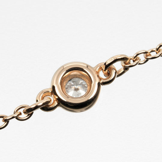 TIFFANY&Co. bracelet K18 pink gold, diamond gold Circumference of Wrist7.5" By the yard Women Used Authentic