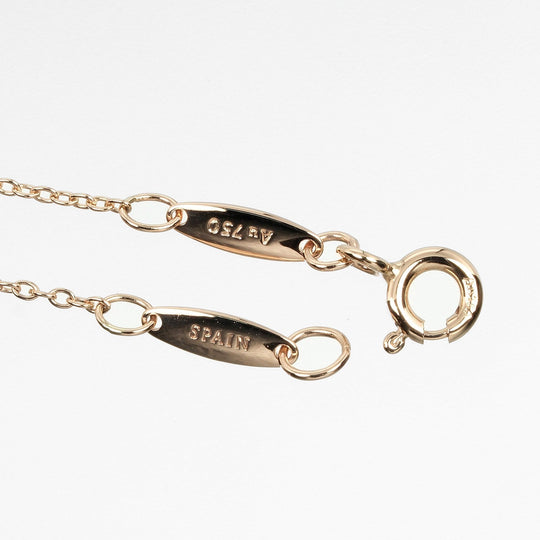 TIFFANY&Co. bracelet K18 pink gold, diamond gold Circumference of Wrist7.5" By the yard Women Used Authentic