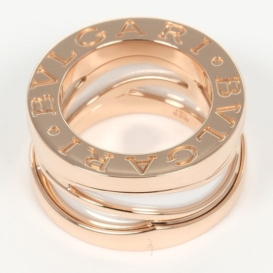 BVLGARI Necklace K18 pink gold, ceramic gold Be zero one B.ZERO1 Design Legend Women Used Authentic