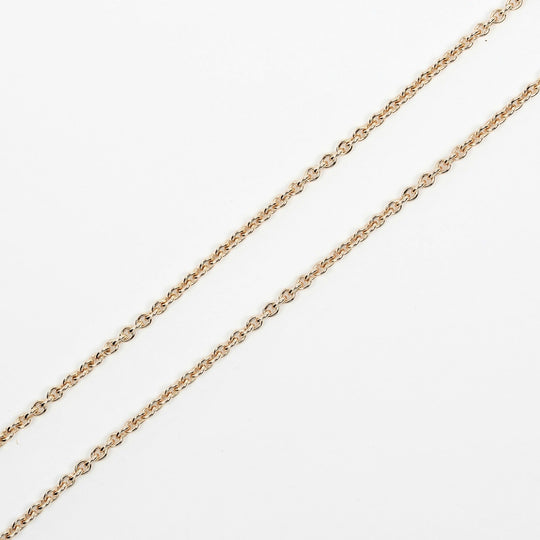 CARTIER Necklace K18 Pink Gold gold Baby love Women Used Authentic