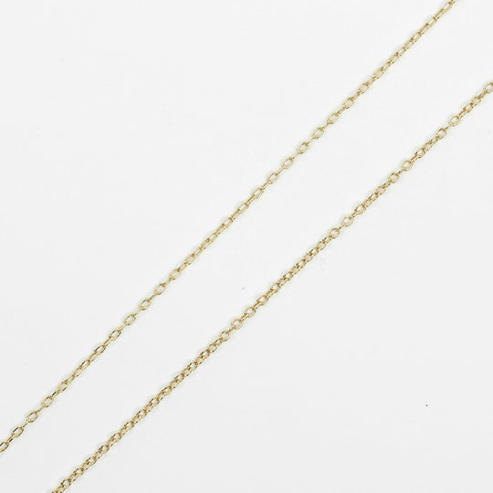 TIFFANY&Co. Necklace 0.22ct VS2/G/3EX K18 Yellow Gold, Diamond gold By the yard Women Used Authentic