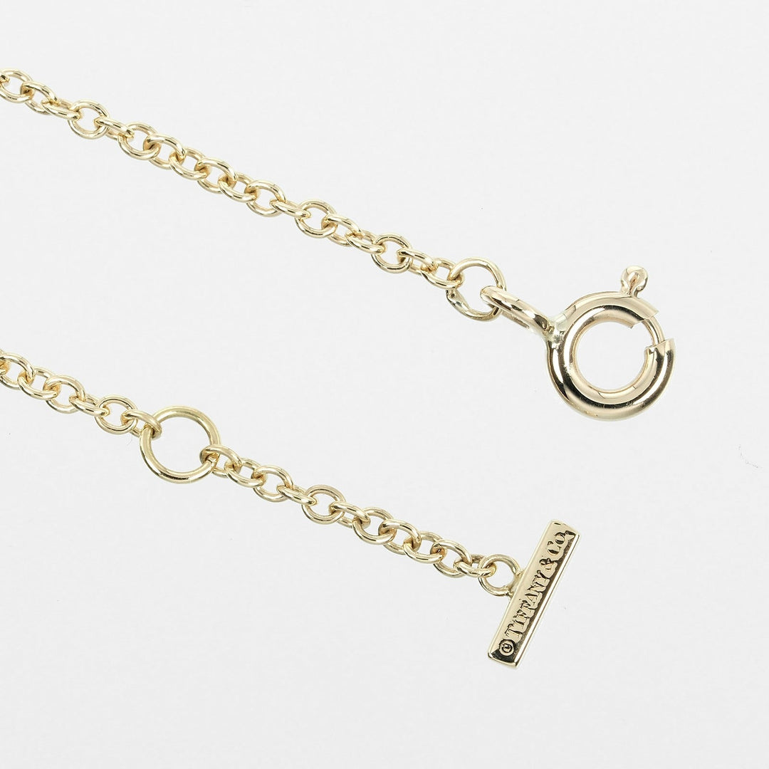 TIFFANY&Co. bracelet 60150765 K18 yellow gold gold T Smile Women Used Authentic