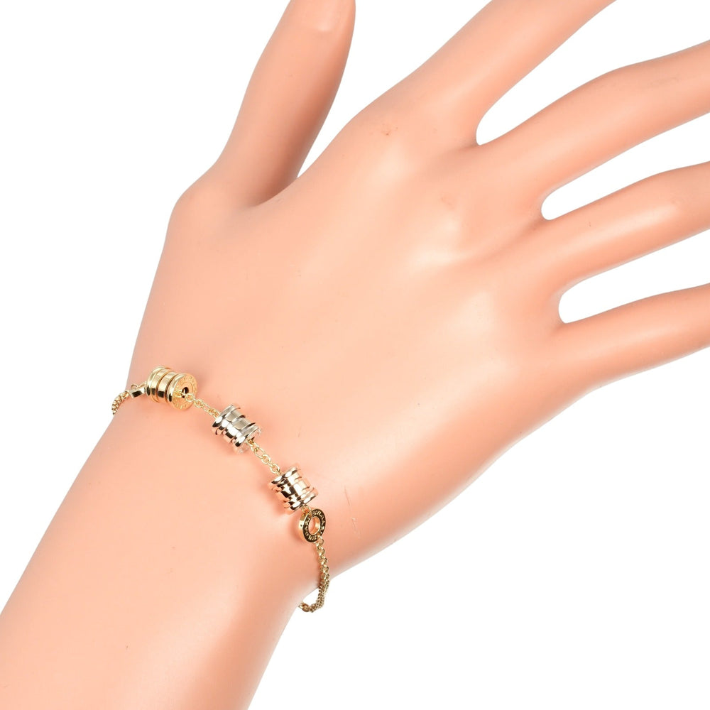 BVLGARI bracelet Ag750 gold BzeroOne element Women(Unisex) Used Authentic