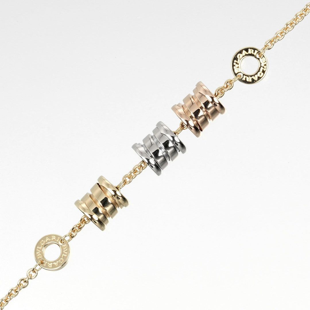 BVLGARI bracelet Ag750 gold BzeroOne element Women(Unisex) Used Authentic