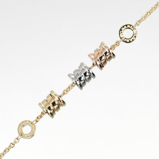 BVLGARI bracelet Ag750 gold BzeroOne element Women(Unisex) Used Authentic